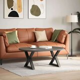  Noge kavne mizice 2 kosa Antracit 60x(42-43,3) cm Jeklo | Shoptok.si