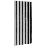 vidaXL Zavjesa protiv insekata Chenille Siva i crna 100 x 220 cm - Siva i crna (dvostripa) 100 x 220 cm | shoptok.hr