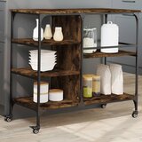  Kuhinjska kolica boja hrasta 100x45x89,5 cm konstruirano drvo Cijene