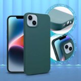 Onasi silikonski ovitek za iphone 15 pro max - mat zelen Cene