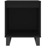  Noćni ormarići 2 kom crni 40x35x50 cm od konstruiranog drva | shoptok.hr