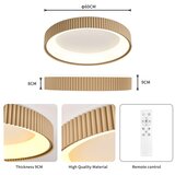  Brilagi - LED prigušiva. plafonsko svetlo FALCON MODERN LED/54W/230V 60 cm bež + daljinski upravljač | Eponuda.com
