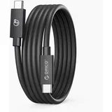 THUNDERBOLT 5-V-USB-C KABEL 240W 1,5M 80GBPS ZA HITRO POLNJENJE, (5000334635)