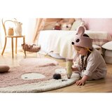 Lorena Canals Svjetlo smeđi periv/ručno rađen vunen dječji tepih 120x120 cm Miss Mighty Mouse – | shoptok.hr