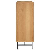 Livetastic KOMODA, črna, barve hrasta | Shoptok.si
