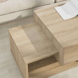  Klubska miza Sonoma hrast 105 x 50 x 32,5 cm Konstruiran les, (5000120356) | Shoptok.si