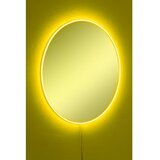 Hanah home ogledalo sa led osvetljenjem round diameter: 60 cm yellow