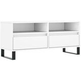 TV ormarić bijeli 100 x 34,5 x 44,5 cm od konstruiranog drva | Eponuda.com