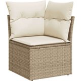  10-dijelni set vrtnih sofa s jastucima bež od poliratana | shoptok.hr