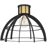 Eglo Stillington plafonjera E27, 42 cm, crna/drvo, 43768 | shoptok.hr