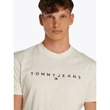Tommy Jeans Majica kremna / mornarska | Shoptok.si