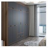 Hanah home Ormar Elina-8910, 277x253x52 cm, Antracit | Eponuda.ba