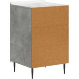  Noćni ormar Betonska siva 43x 41 x 68 cm Konstruirano drvo | shoptok.hr