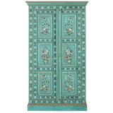 Støraa Zeleni ormarić od masivnog manga 87x152x38 cm Prem – | shoptok.hr