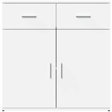  Komoda bela 79x38x80 cm inženirski les | Shoptok.si