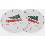 Sinsay Božićne podmetače s motivom automobila i drvca | shoptok.hr