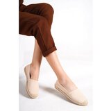 Capone Outfitters Espadrilles - Beige - Flat Cene