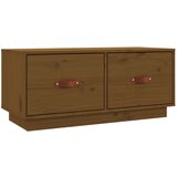 Maison Chic TV omarica - TV stojalo - Televizijska omarica medeno rjava 80x34x35 cm trdna borovina, (21698796) Cene
