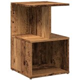  Noćni ormarići 2 kom Staro drvo 35x35x55 cm Konstruirano drvo | shoptok.hr