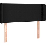  LED uzglavlje crno 93x16x78/88 cm od tkanine | Eponuda.com