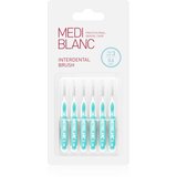 MEDIBLANC Interdental Pick-brush medzobna ščetka 6 ks 0,6 mm Blue 6 kos Cene