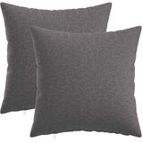  Jastuk s jastukom HEERLEN 2 kom. Svjetlosiva Tkanina - Svjetlosiva 40 x 40 cm 2 | shoptok.hr