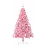  Umjetno predsvijetljeno božićno drvce Ružičasta 150 cm PVC | shoptok.hr