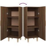  Komoda rjavi hrast 34,5x34x90 cm konstruiran les, (20654485) | Shoptok.si