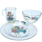 OSZ Princesses dečiji set za doručak od stakla 3/1 | Eponuda.com