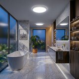  LED plafonsko svetlo HUGO LED/21/32/42W/230V 3000/4000/6500K prečnik 45 cm IP54 bela | Eponuda.com