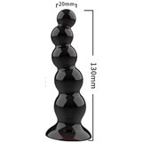 Quyue Vrteči se masaž prostate analnega vibratorja 93452409-2 TPE, (21691402) | Shoptok.si