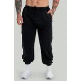 muška trenerka Joggers Washed Black