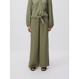 Reserved Pamučne hlače - svjetlomaslinasto | shoptok.hr