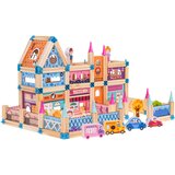  Drvena kućica za igru Princess - 278 elemenata | Shoptok.si