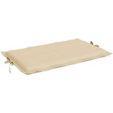  Blazina za ležalnik bež 186x58x4 cm oxford tkanina, (20623603) | Shoptok.si
