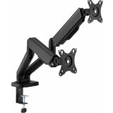 S Box namizni nosilec za 2x monitor LCD-S024-2 črn LCD-S024-2 | Shoptok.si