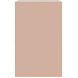  Noćni ormarići 2 kom ružičasti 34,5 x 39 x 62 cm čelični | shoptok.hr
