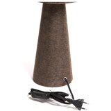 Light & Living Rjava namizna svetilka s tekstilnim senčilom (višina 58 cm) Micky – | Shoptok.si