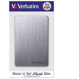 Hard DISK 2.5" 1TB USB 3.2 SLIM VERBATIM 53662 ALUMINIJ | shoptok.hr