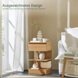 SoBuy nočna omarica s predalom v barvi lesa v stilu minimalizma, (20815137) | Shoptok.si