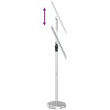  Stalci za sajmove Srebrno 25 x 25 x 125 cm Aluminij | shoptok.hr