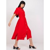 RUE PARIS Dress-CHA-SK-2904.89-Red | shoptok.hr