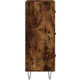  Komoda boja dimljenog hrasta 34 5x34x90 cm konstruirano drvo | shoptok.hr