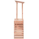 Vanjski barski stol s krovom 112,5 x 57 x 195,5 cm masivno drvo | shoptok.hr