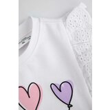 Coccodrillo Majica za dojenčka bela barva, HAPPY PUPPY GIRL NEWBORN | Shoptok.si