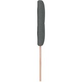  LED glava kreveta s LED trakama Tamno siva 100 cm tkanina | shoptok.hr