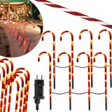 springos LED božićni štapići bomboni 72 cm, 8 kom, toplo bijeli | shoptok.hr