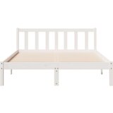 vidaXL okvir kreveta bez madraca bijeli 140 x 210 cm masivna borovina | shoptok.hr