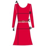 Pri Subtle dress with a geometric pattern | shoptok.hr