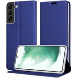  Ohišje, združljiv s Samsungom v elegantno temno modri - zaščitni pokrov z magnetnim zapiranjem, stoječo funkcijo in režo za kartico, (20694473) | Shoptok.si
